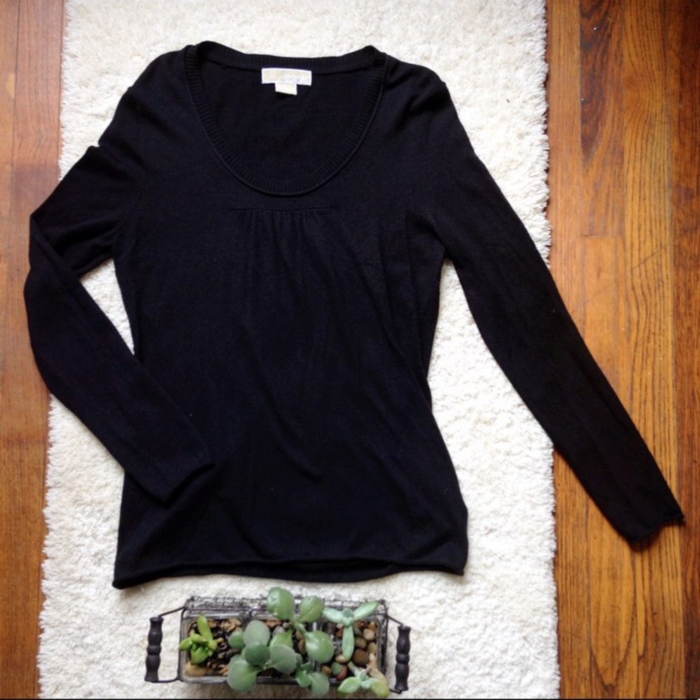 3/$9 MICHAEL Michael Kors Long Sleeve Black